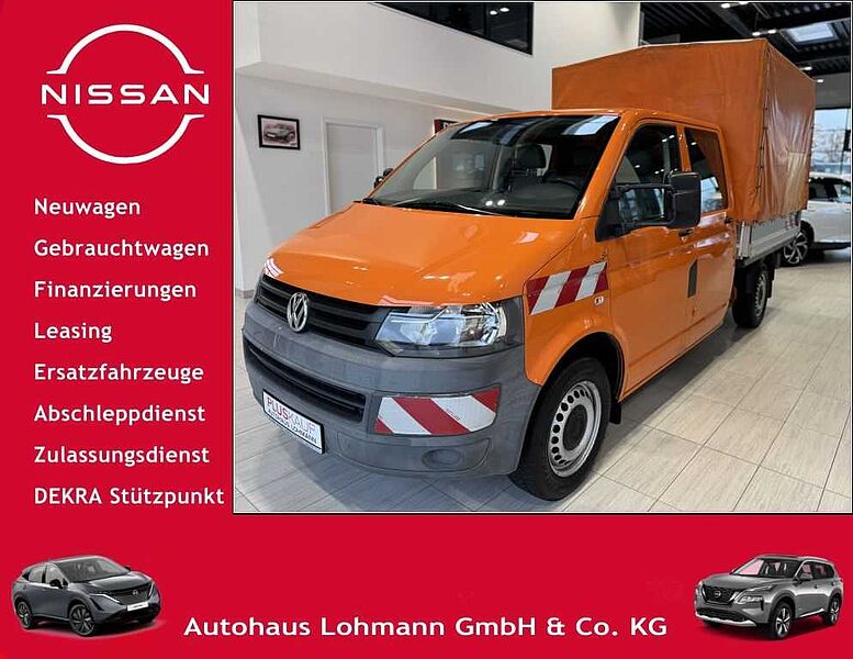 Volkswagen T5 TRANSPORTER DOKA 2.0 TDI PRITSCHE PLANE